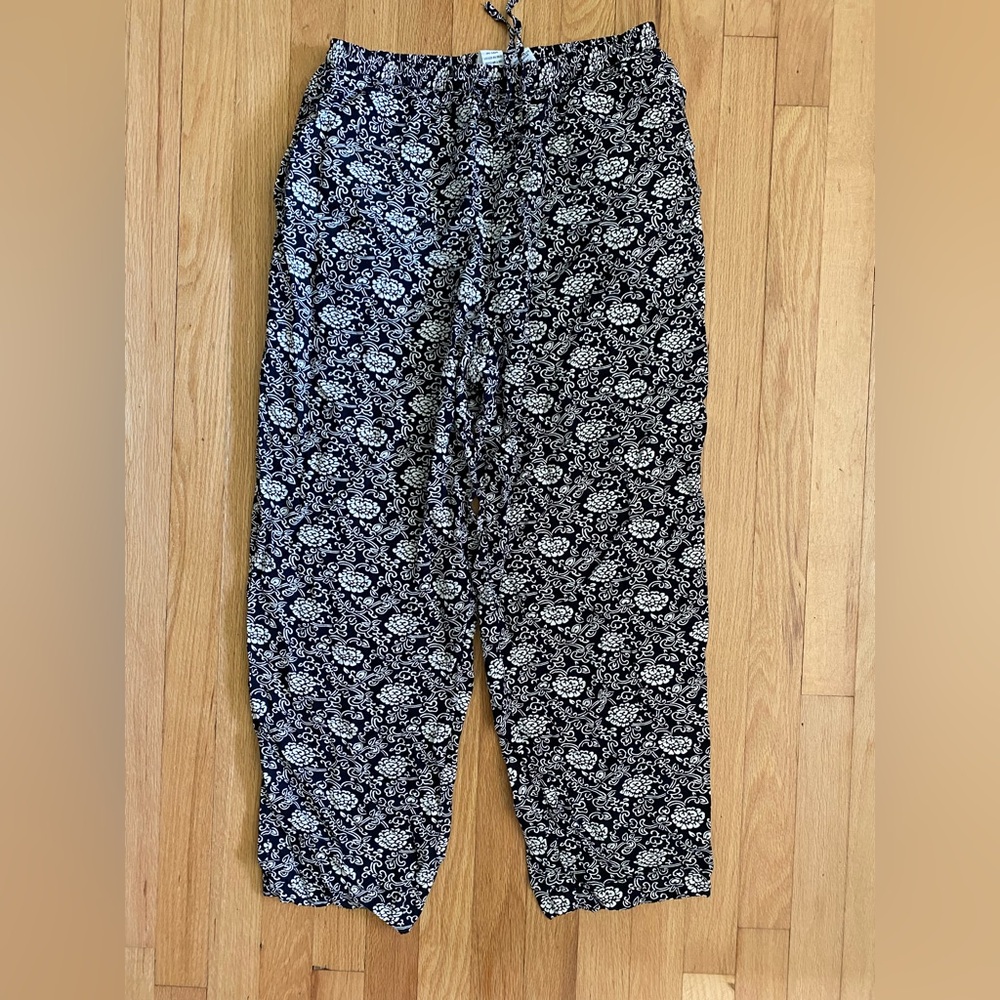 Jones New York Sport Petite Kimono Pajama Bottoms Medium